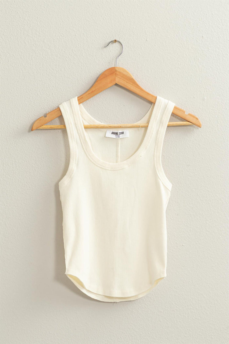 Acid-Washed Tank Top